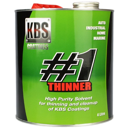 KBS No.1 Thinner High-Purity Solvent 4 Litres | FORMULA-6500
