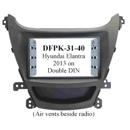Double DIN Fitting Kit for Hyundai Elantra 2013-2015 | DFPK3140