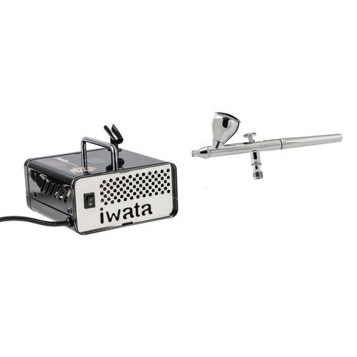 Iwata NEO HP.CN Airbrush and IS35 Compressor Kit | CAKE.KIT2