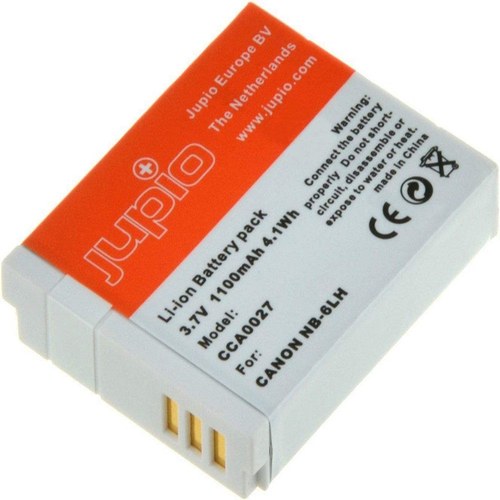 Jupio Canon NB-6LH Camera Battery 3.7V 1100mAh | CCA0027