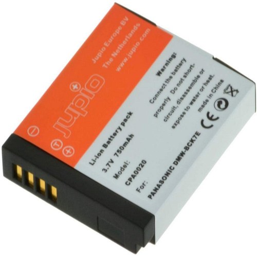 Jupio Panasonic DMW-BCK7E Battery 3.7V 750mAh | CPA0020