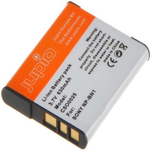 Jupio Sony NP-BN1 Camera Battery 3.7V 630mAh | CSO0025