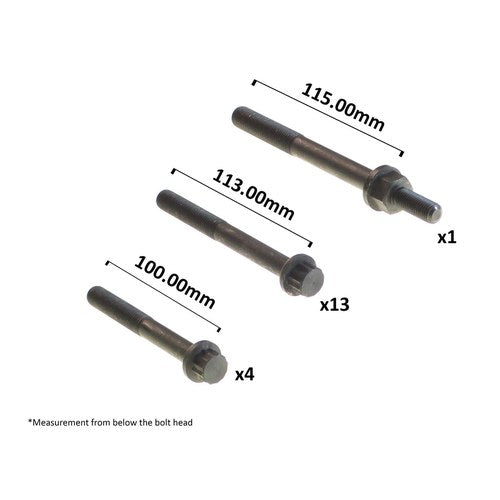 Permaseal Head Bolt Set for Isuzu Elf 250/350 | HBS154