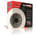 DBA 5000 T3 Front Disc Brake Rotor Pair for Ford Mustang | DBA52124BLKS