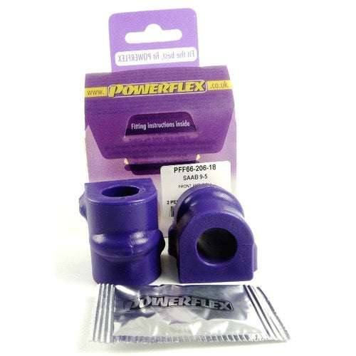 Powerflex Front Anti Roll Bar Bush 18mm for Saab 9-5, part PFF66-206-18