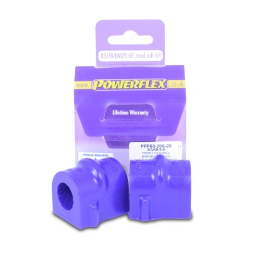 Powerflex Front Anti Roll Bar Bush 20mm for Saab 9-5, part PFF66-206-20
