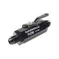 Raceworks AN Shut-Off Valve, 6061 T6 Aluminium, part RWF-650-06BK