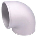 Raceworks Aluminium Cast 90 Degree Elbow 4.00IN, part ITC-090-400