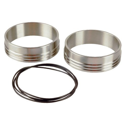 Raceworks 2.00in Stainless Steel Ferrule Pair, part IPC-200F-SS