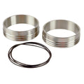Raceworks 2.00in Stainless Steel Ferrule Pair, part IPC-200F-SS