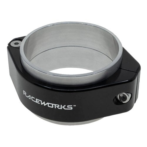 Raceworks Intercooler Pipe Clamp 3'' Black Aluminium, part IPC-300ABK