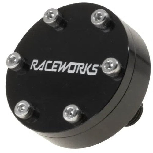 Raceworks Fuel Pulsation Damper -8, part ALY-057-08BK