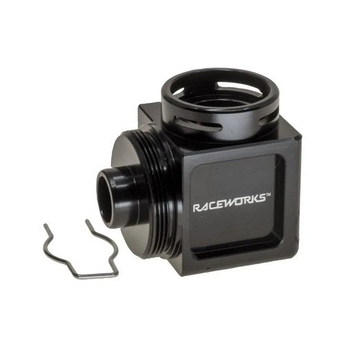 Raceworks Fuel Pressure Regulator Adapter for ALY-077, part ALY-176BK