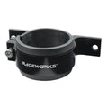 Raceworks Billet Fuel Pump Bracket 60MM Black, part ALY-001BK