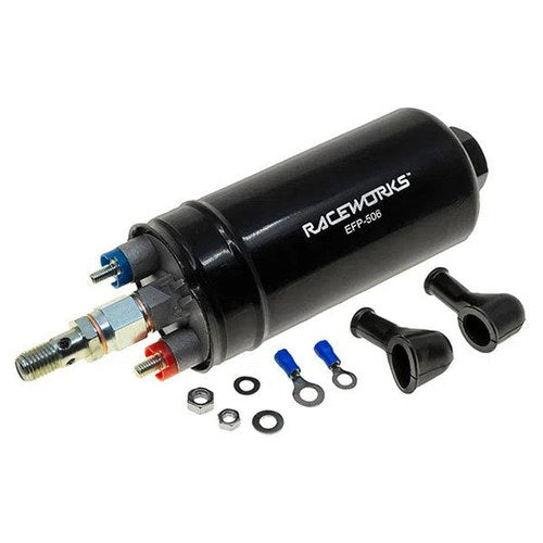 Raceworks E85 External Fuel Pump 300LPH, part EFP-506