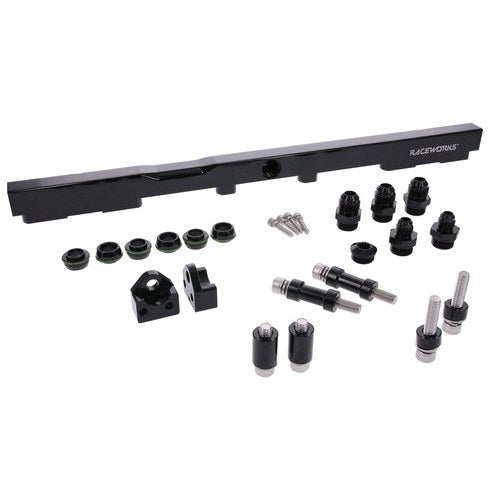 Raceworks Fuel Rail Kit for Supra JZA80, Aristo 2JZGTE, part ALY-040BK