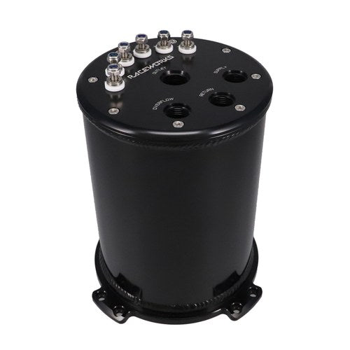Raceworks Triple-Pump Fuel Surge Tank 2.8L, part ALY-059BK