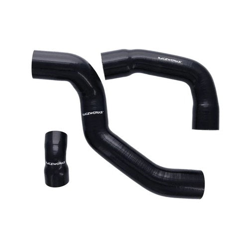 Raceworks Silicone Cold-Side Intercooler Pipe for Ranger/BT50 3.2L, fits Ford, part SHI-004