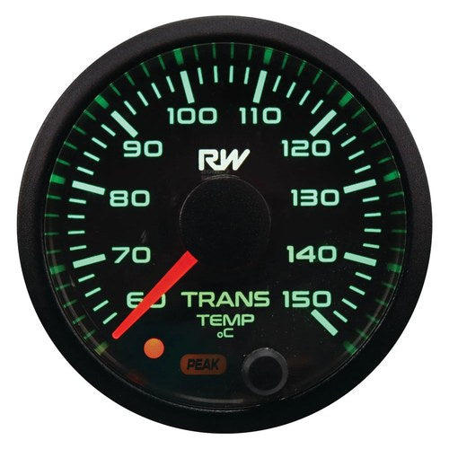 Raceworks Transmission Temperature Gauge Kit 52mm, part VPR-308