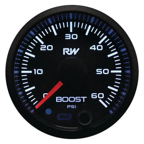 Raceworks Diesel Boost Gauge Kit 52mm 60PSI, part VPR-309