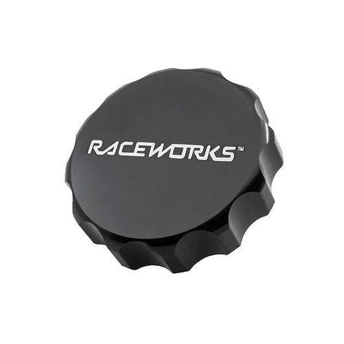 Raceworks Large Radiator Cover and Cap 1.1Bar Black, part ALY-067BK