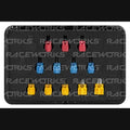 Raceworks Metric Thread Identification Kit 12 Piece, part RWT-019