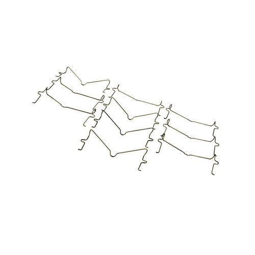 Febest Disc Brake Pad Anti-Rattle Springs, 10 Pieces | 0103-003-PCS10