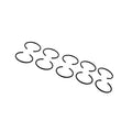 Febest Retaining Ring Set of 10 for Chrysler and Mitsubishi | CC-1-30X2-2-PCS10
