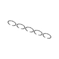 Febest Retaining Ring Set of 5 for Suzuki Grand Vitara | CC-2-27X2-PCS5