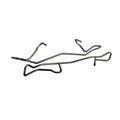 Febest Disc Brake Pad Anti-Rattle Springs Set of Two | 0303-001-KIT