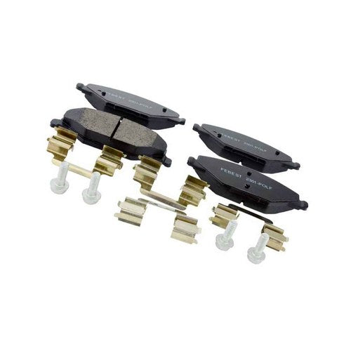 Febest Front Disc Brake Pad Kit with Bolts | 2301-POLF