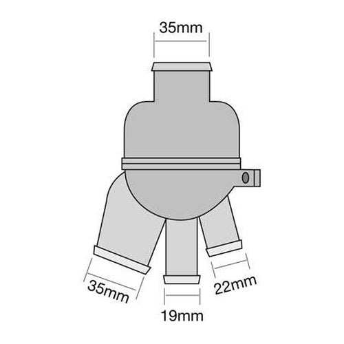 Tridon Thermostat with Housing for Rover P38, part TT440-180P