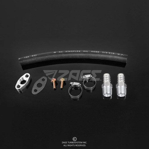 Zage Turbo Oil Drain Kit - SCR TURR0500500